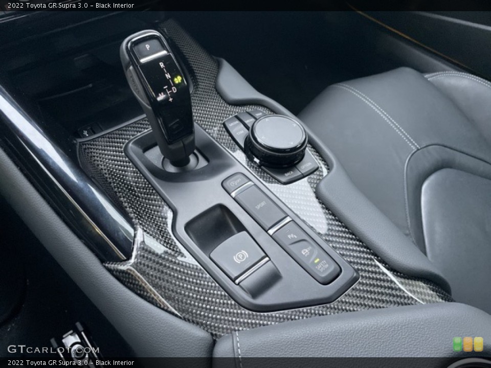 Black Interior Transmission for the 2022 Toyota GR Supra 3.0 #143790647