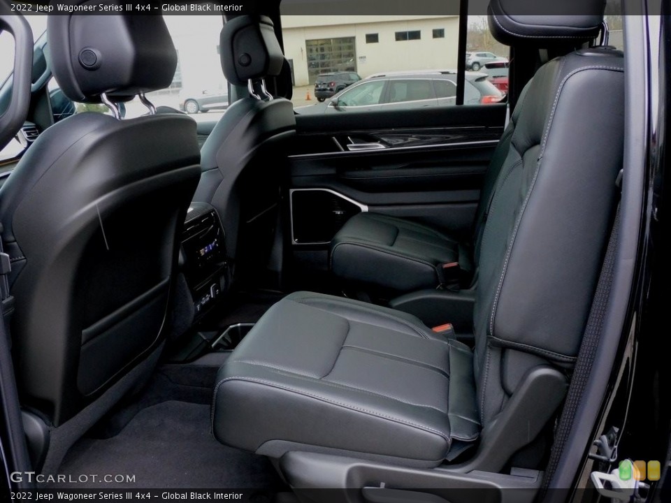 Global Black Interior Rear Seat for the 2022 Jeep Wagoneer Series III 4x4 #143791815
