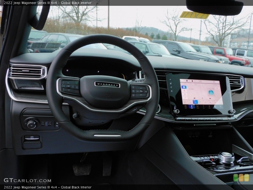 Global Black Interior Dashboard for the 2022 Jeep Wagoneer Series III 4x4 #143791863