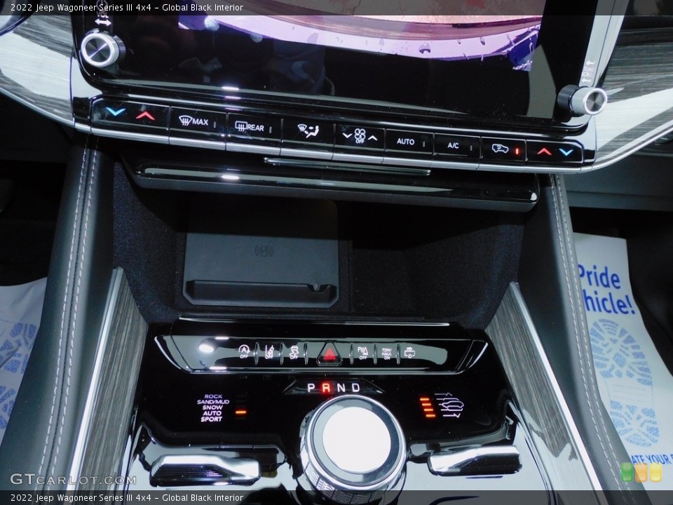 Global Black Interior Transmission for the 2022 Jeep Wagoneer Series III 4x4 #143791990