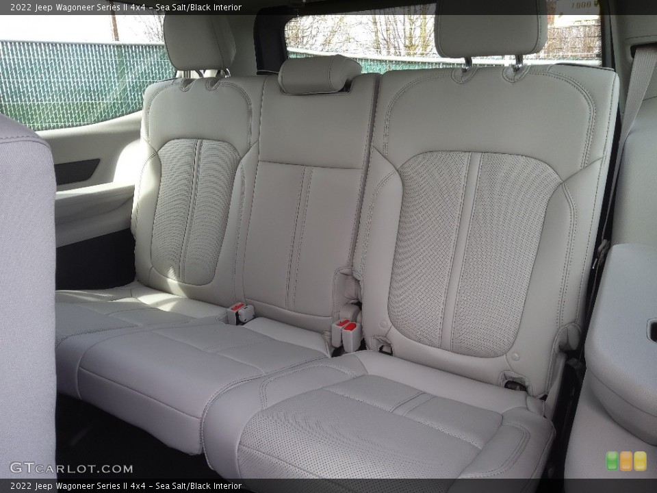 Sea Salt/Black Interior Rear Seat for the 2022 Jeep Wagoneer Series II 4x4 #143792510