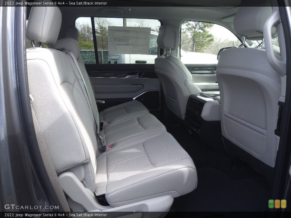 Sea Salt/Black Interior Rear Seat for the 2022 Jeep Wagoneer Series II 4x4 #143792639