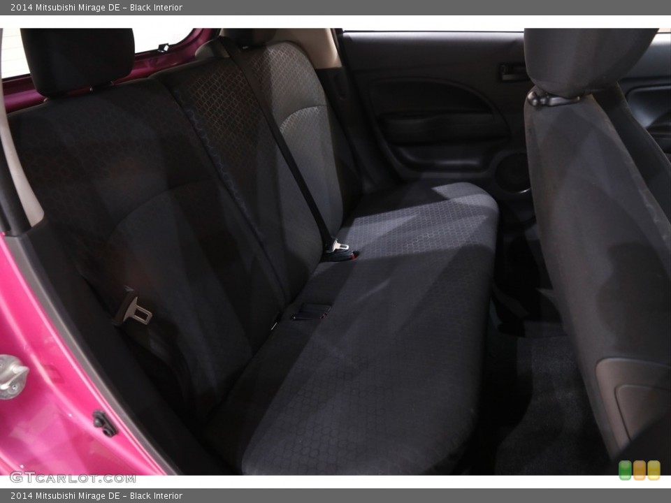 Black Interior Rear Seat for the 2014 Mitsubishi Mirage DE #143792651