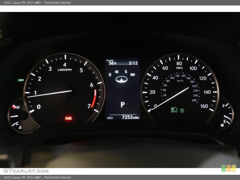 Parchment Interior Gauges for the 2022 Lexus RX 350 AWD #143796768
