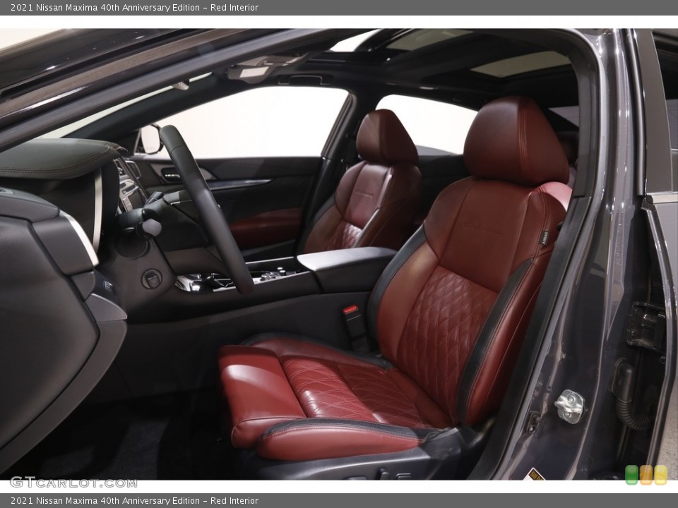 Red Interior Photo for the 2021 Nissan Maxima 40th Anniversary Edition #143801444