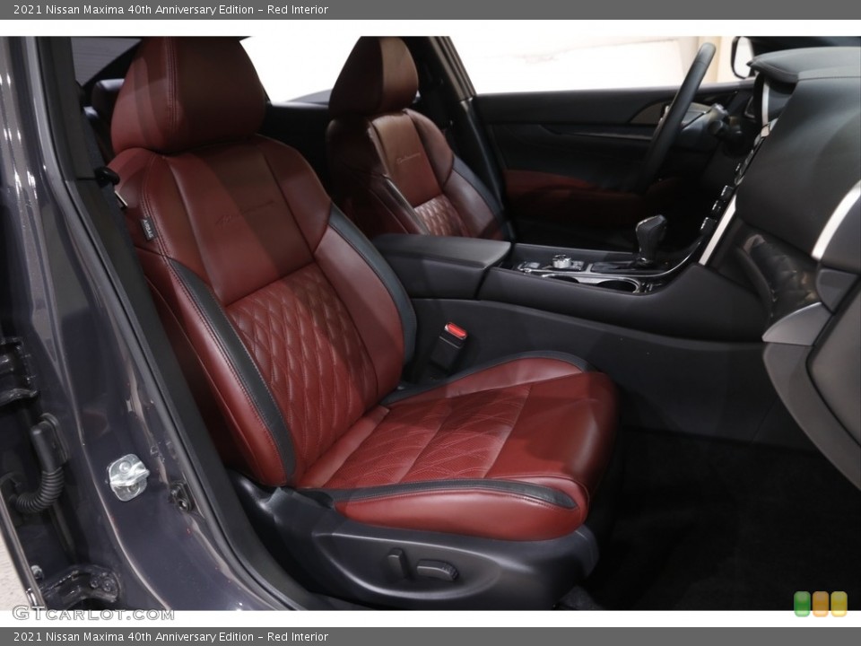 Red Interior Front Seat for the 2021 Nissan Maxima 40th Anniversary Edition #143801630