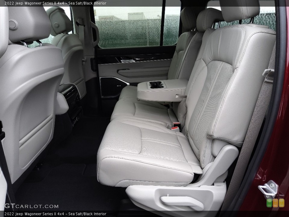 Sea Salt/Black Interior Rear Seat for the 2022 Jeep Wagoneer Series II 4x4 #143805299