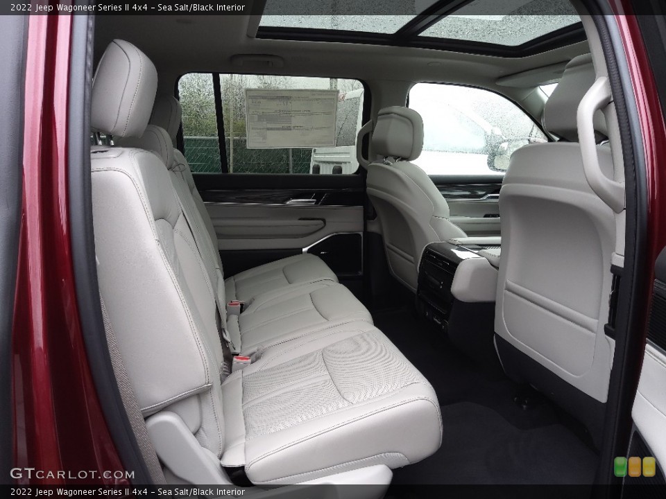 Sea Salt/Black Interior Rear Seat for the 2022 Jeep Wagoneer Series II 4x4 #143805380