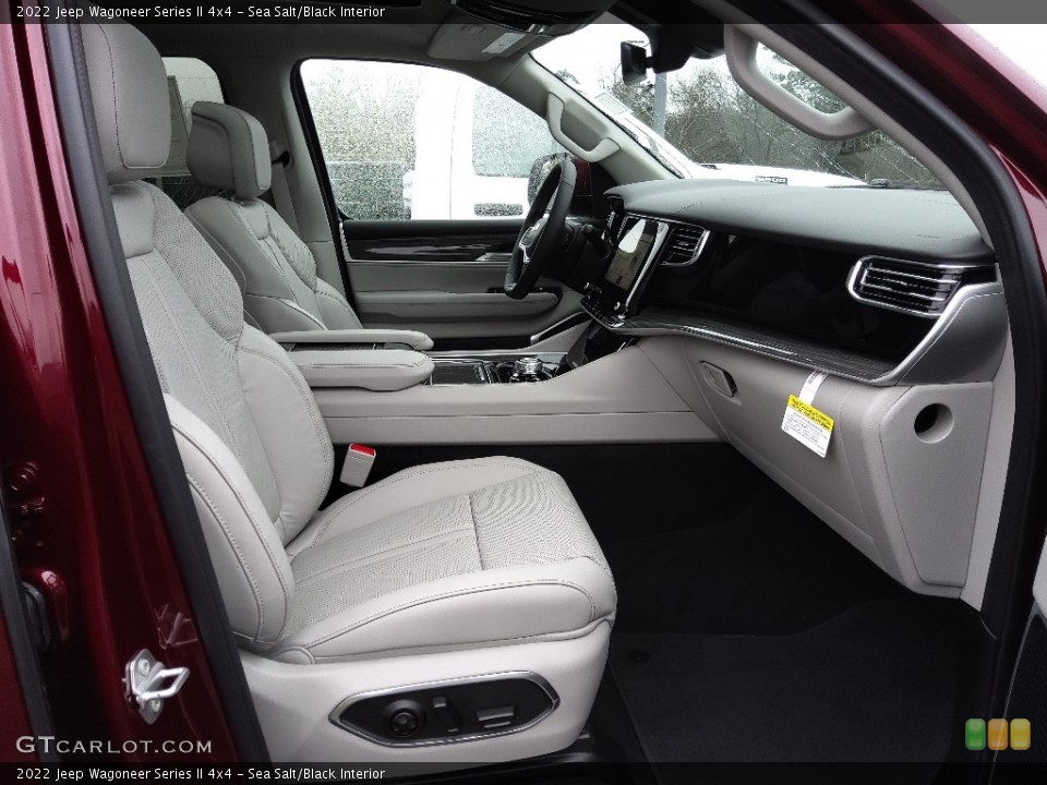 Sea Salt/Black Interior Front Seat for the 2022 Jeep Wagoneer Series II 4x4 #143805392