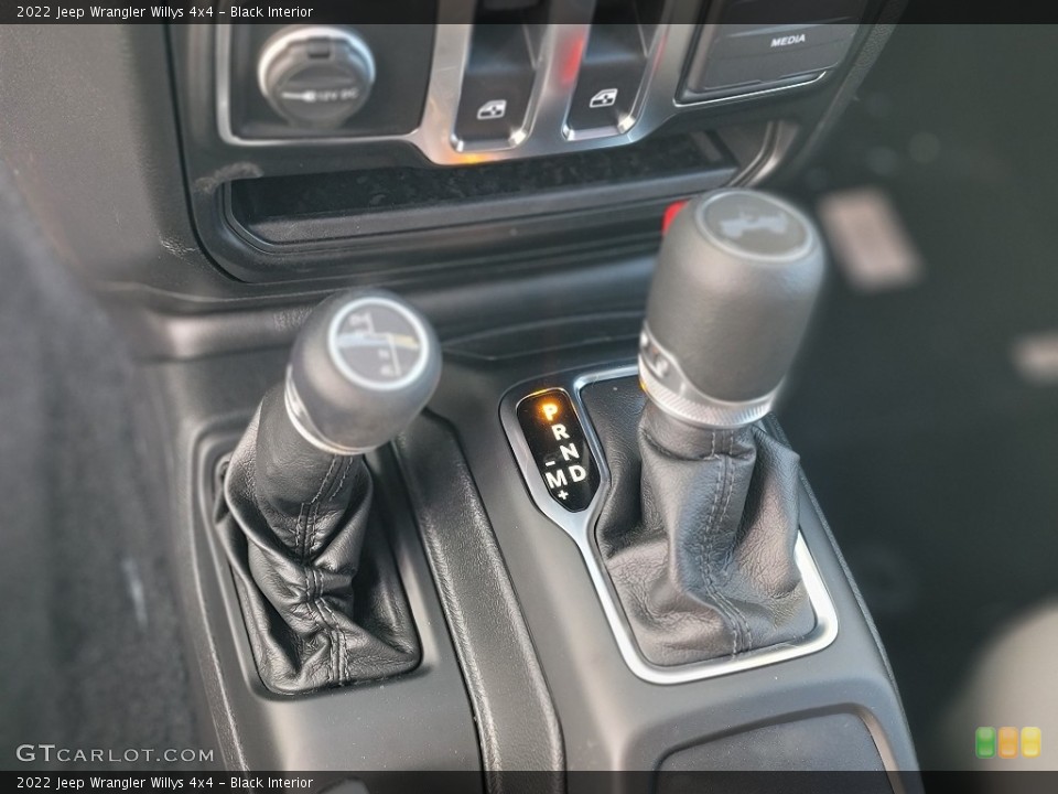 Black Interior Transmission for the 2022 Jeep Wrangler Willys 4x4 #143807284