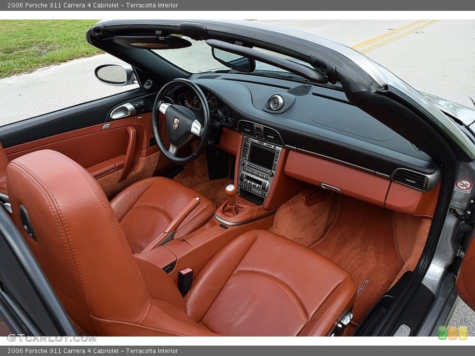 Terracotta Interior Dashboard for the 2006 Porsche 911 Carrera 4 Cabriolet #143807848