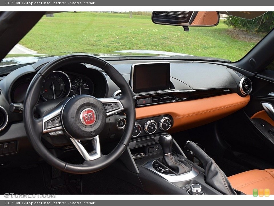 Saddle Interior Dashboard for the 2017 Fiat 124 Spider Lusso Roadster #143808679
