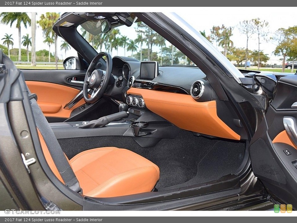 Saddle Interior Front Seat for the 2017 Fiat 124 Spider Lusso Roadster #143808748