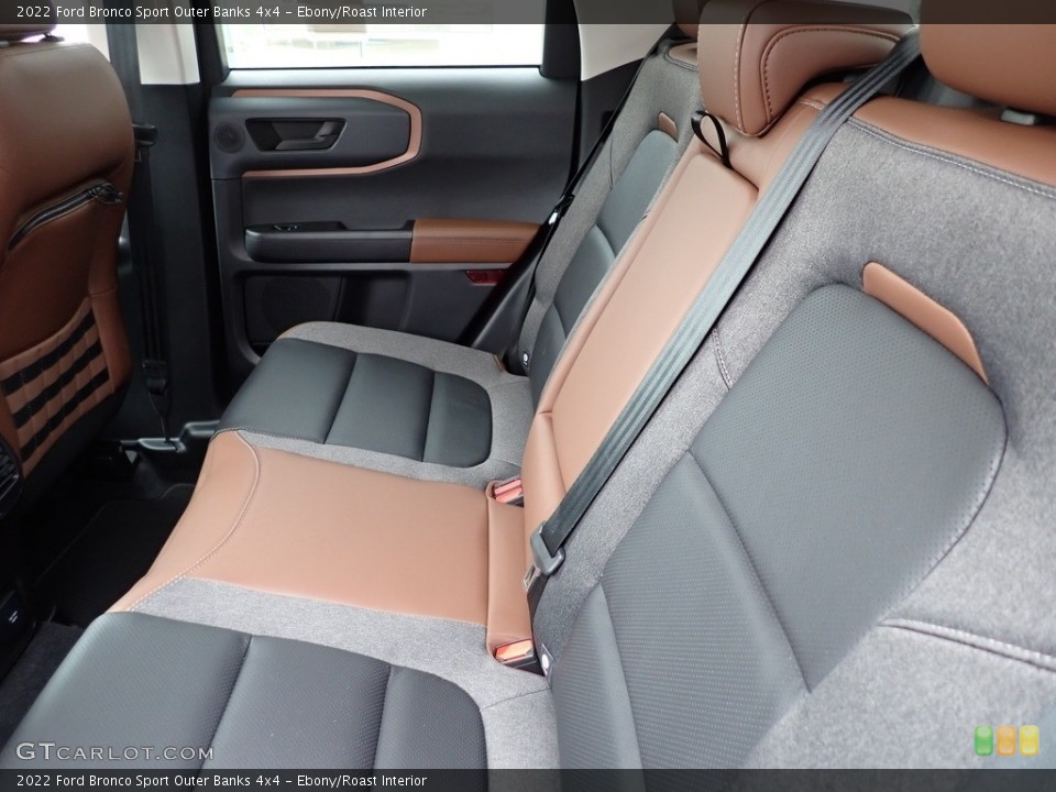 Ebony/Roast Interior Rear Seat for the 2022 Ford Bronco Sport Outer Banks 4x4 #143811289