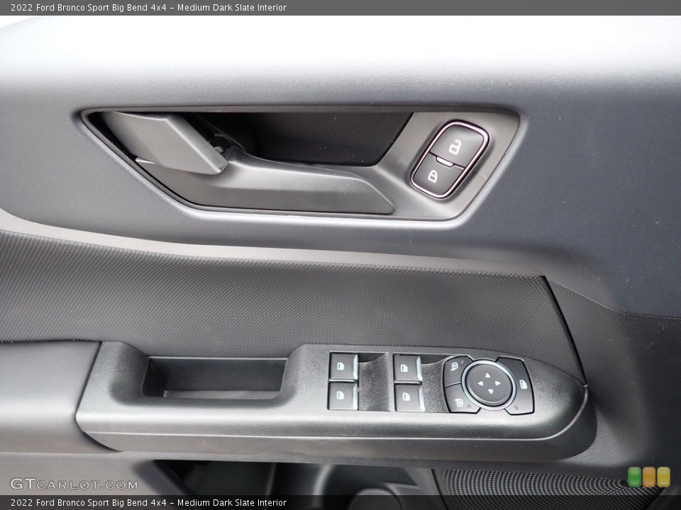 Medium Dark Slate Interior Door Panel for the 2022 Ford Bronco Sport Big Bend 4x4 #143811556