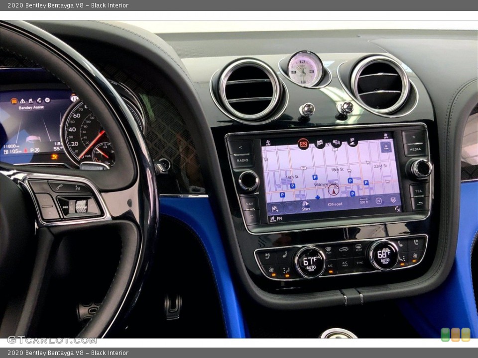 Black Interior Navigation for the 2020 Bentley Bentayga V8 #143811782