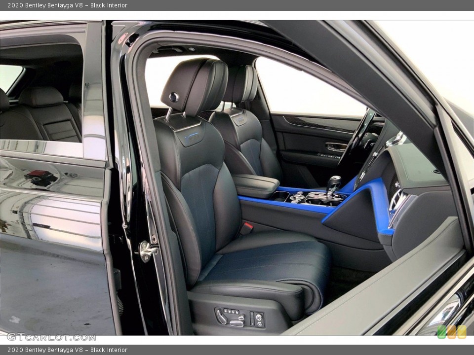 Black Interior Front Seat for the 2020 Bentley Bentayga V8 #143811791