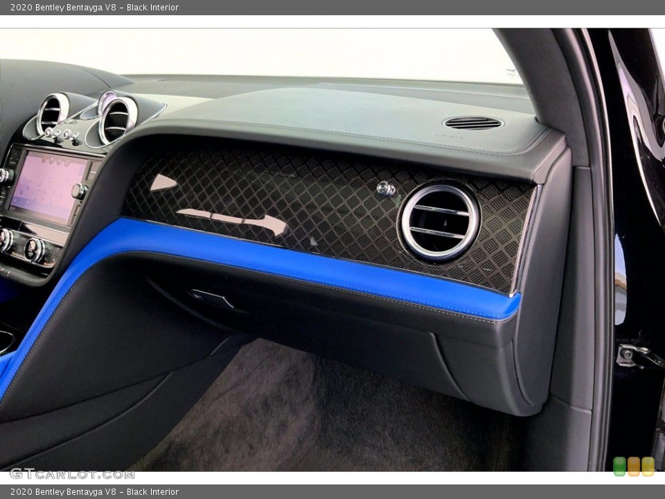 Black Interior Dashboard for the 2020 Bentley Bentayga V8 #143811893