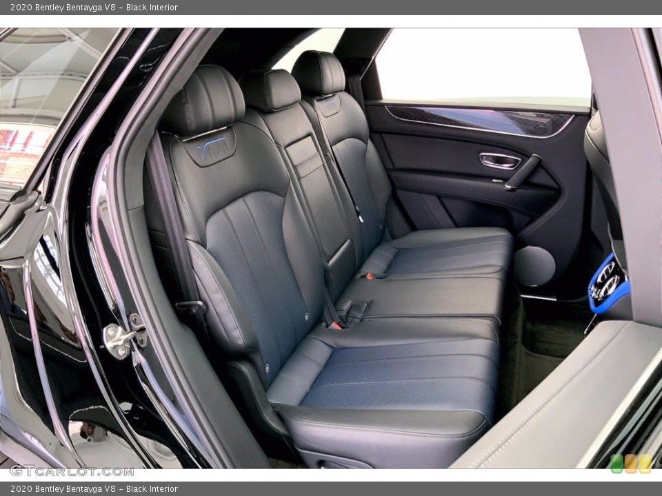 Black Interior Rear Seat for the 2020 Bentley Bentayga V8 #143811944