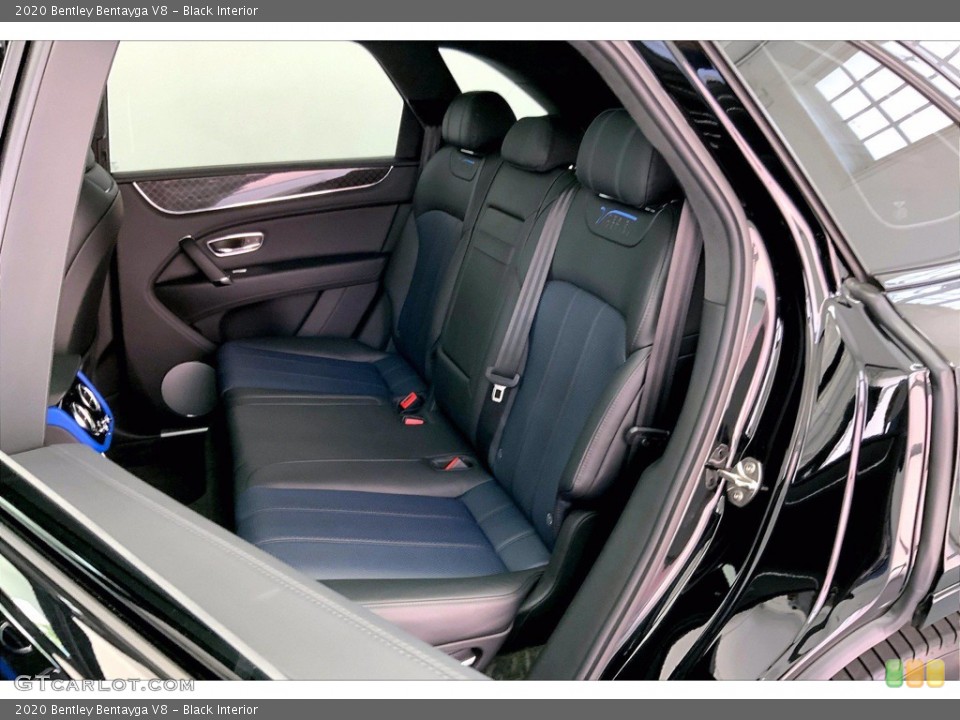 Black Interior Rear Seat for the 2020 Bentley Bentayga V8 #143811962