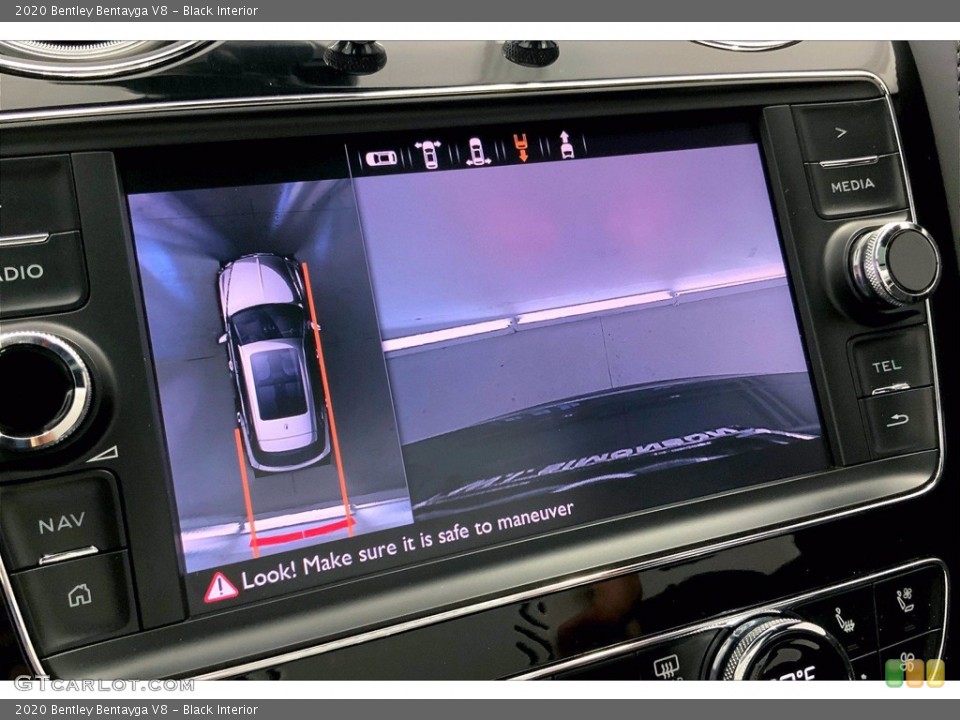 Black Interior Controls for the 2020 Bentley Bentayga V8 #143812031