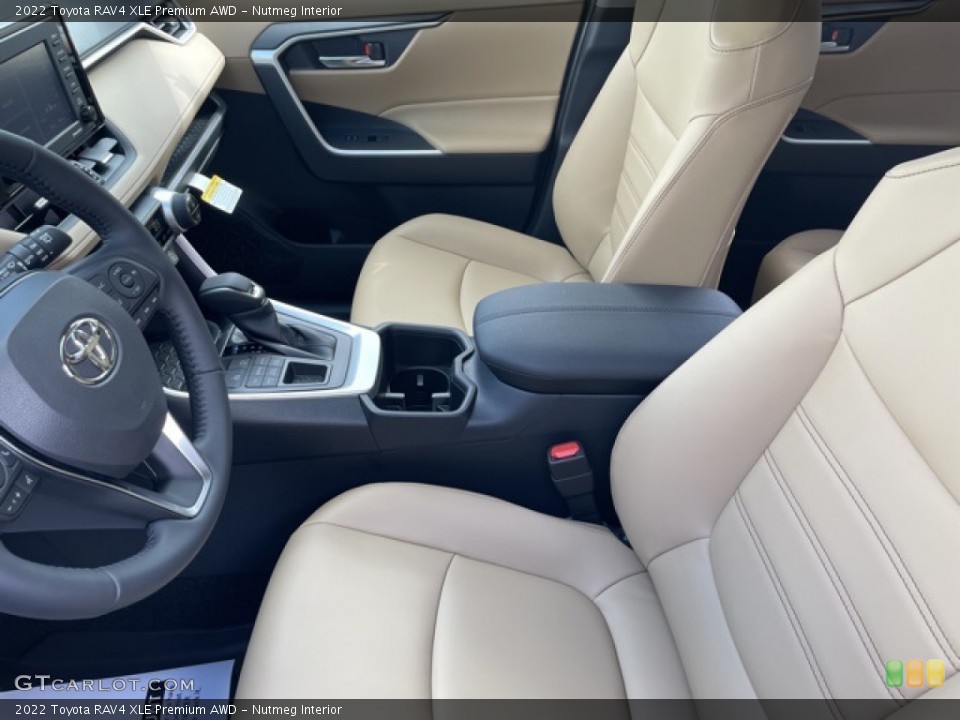 Nutmeg Interior Photo for the 2022 Toyota RAV4 XLE Premium AWD #143812490