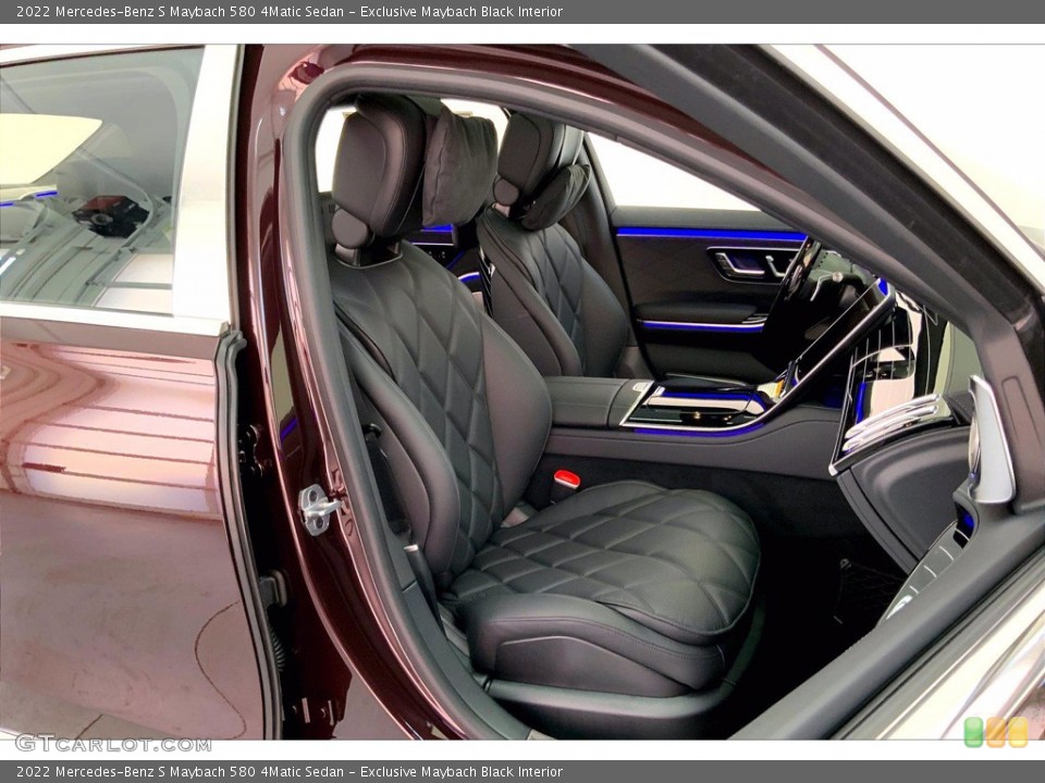 Exclusive Maybach Black Interior Photo for the 2022 Mercedes-Benz S Maybach 580 4Matic Sedan #143813369