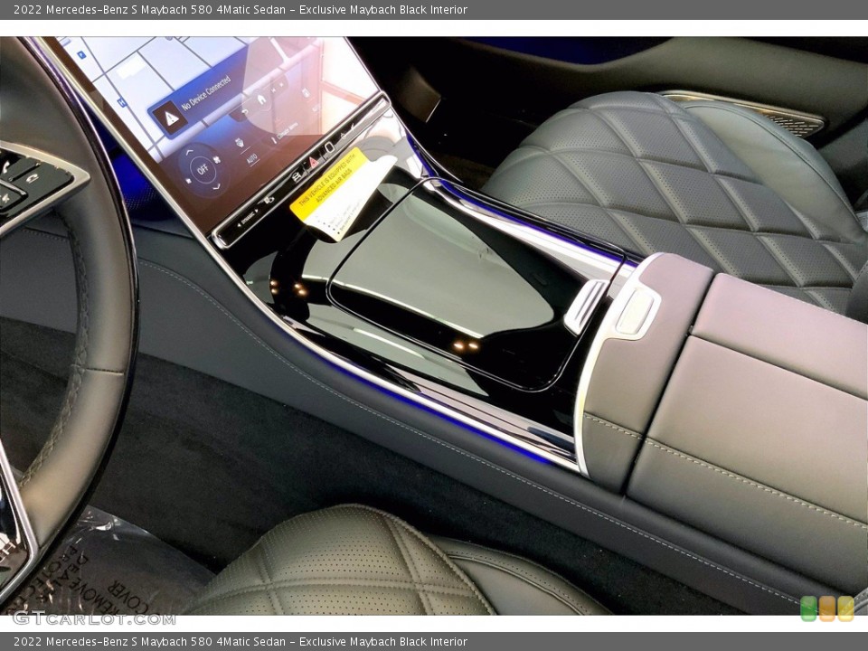 Exclusive Maybach Black Interior Controls for the 2022 Mercedes-Benz S Maybach 580 4Matic Sedan #143813462