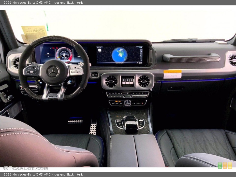 designo Black Interior Dashboard for the 2021 Mercedes-Benz G 63 AMG #143814287