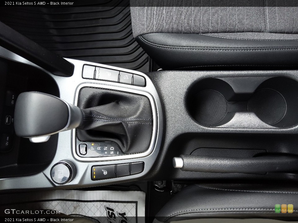 Black Interior Transmission for the 2021 Kia Seltos S AWD #143814797