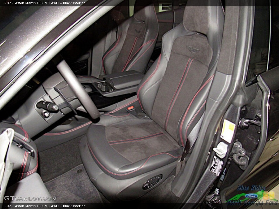 Black Interior Front Seat for the 2022 Aston Martin DBX V8 AWD #143816188