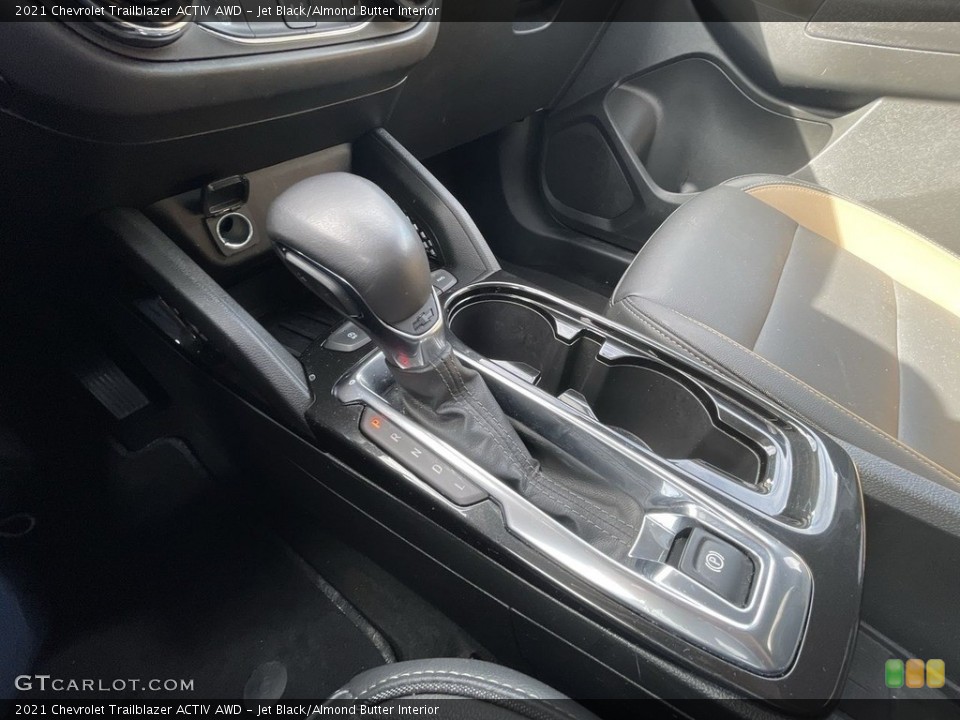 Jet Black/Almond Butter Interior Transmission for the 2021 Chevrolet Trailblazer ACTIV AWD #143820282