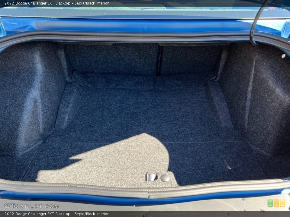 Sepia/Black Interior Trunk for the 2022 Dodge Challenger SXT Blacktop #143821338
