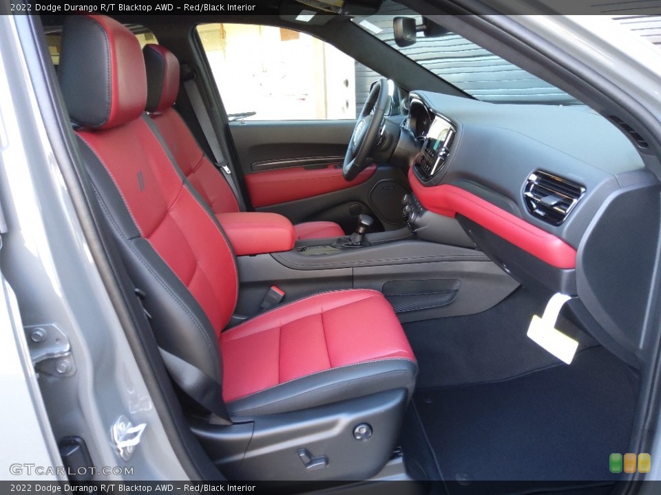 Red/Black 2022 Dodge Durango Interiors