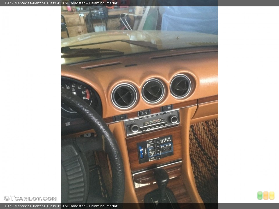 Palamino Interior Controls for the 1979 Mercedes-Benz SL Class 450 SL Roadster #143827963