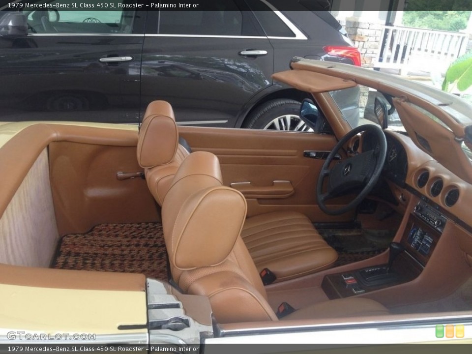 Palamino Interior Front Seat for the 1979 Mercedes-Benz SL Class 450 SL Roadster #143828008