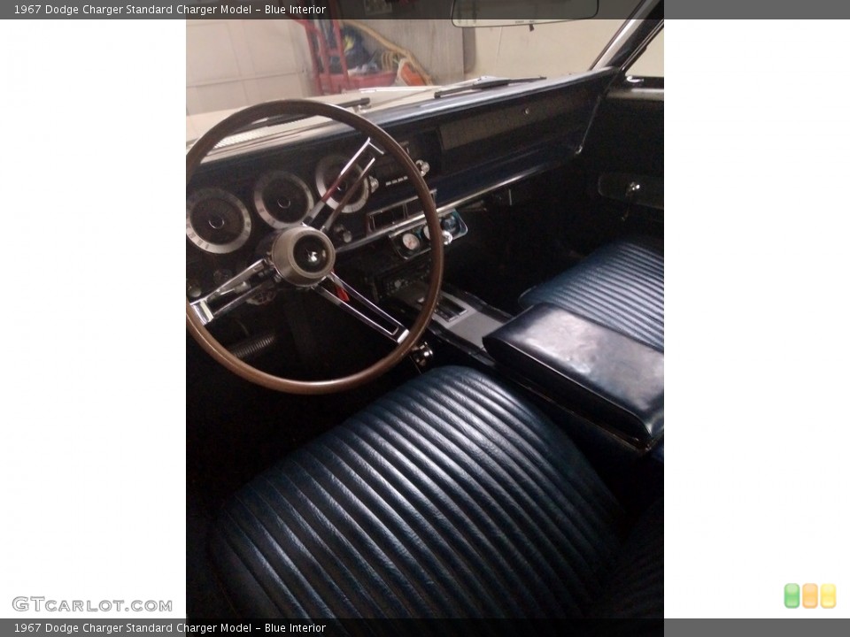 Blue Interior Photo for the 1967 Dodge Charger  #143830348