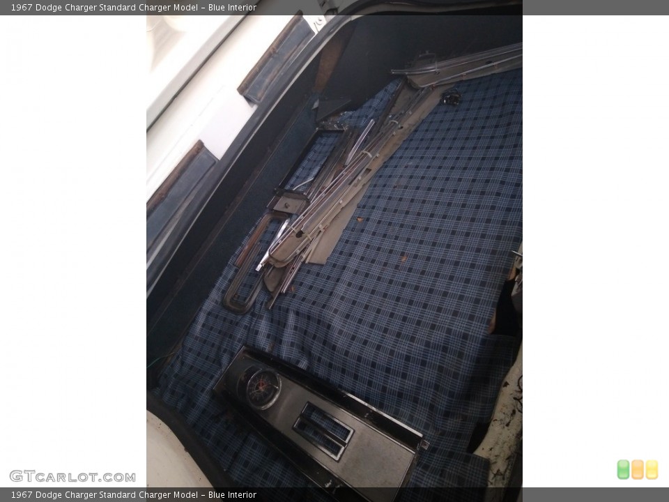 Blue Interior Trunk for the 1967 Dodge Charger  #143830369