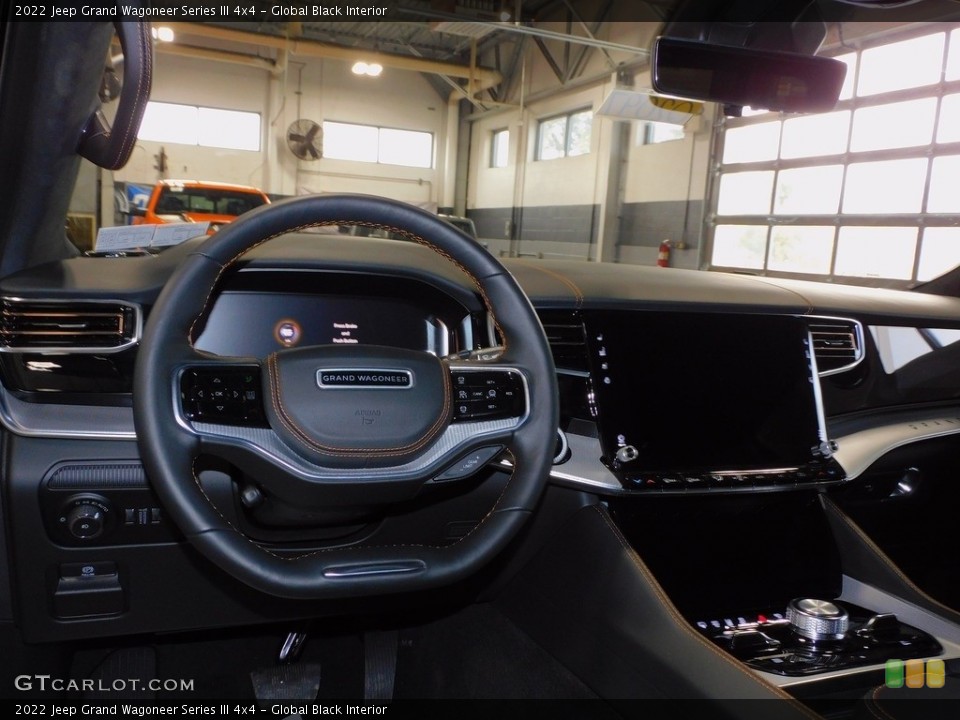 Global Black Interior Dashboard for the 2022 Jeep Grand Wagoneer Series III 4x4 #143831537