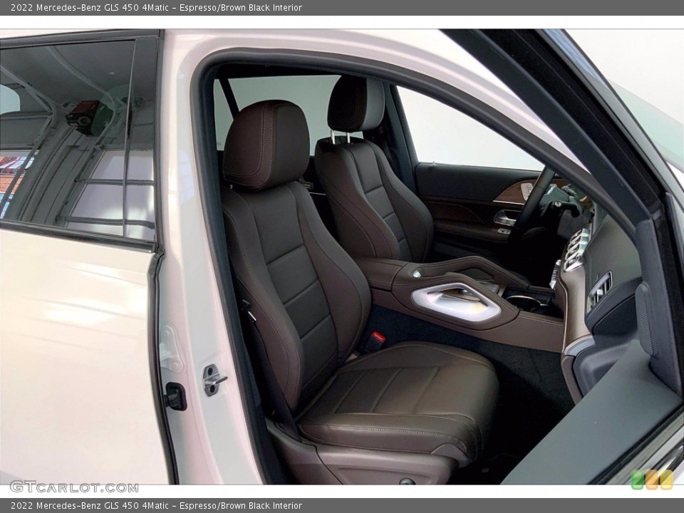 Espresso/Brown Black 2022 Mercedes-Benz GLS Interiors