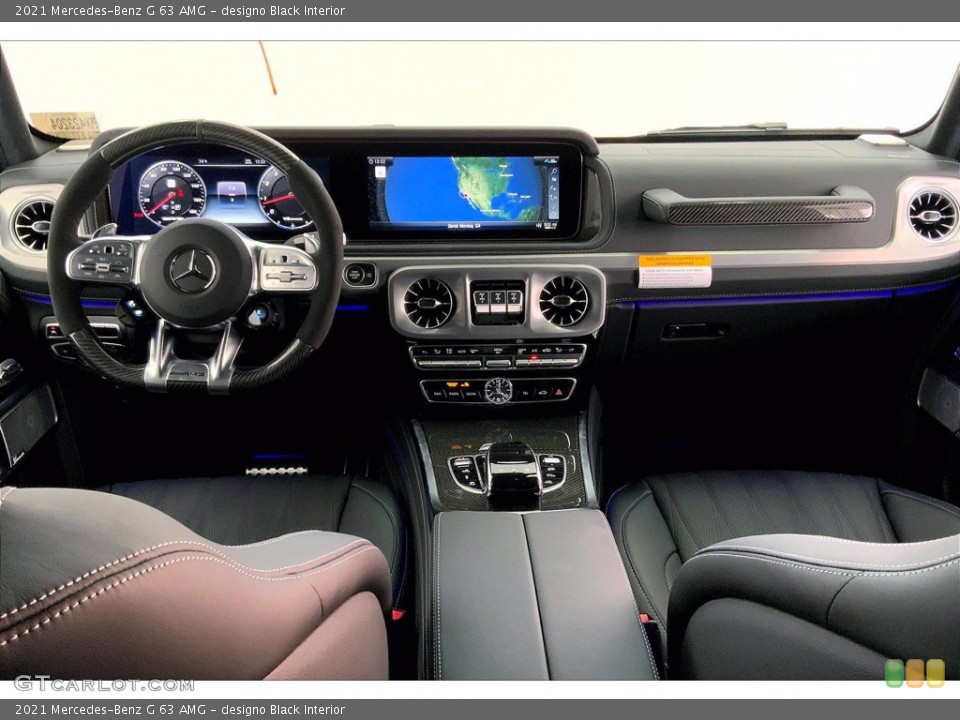 designo Black Interior Dashboard for the 2021 Mercedes-Benz G 63 AMG #143834932