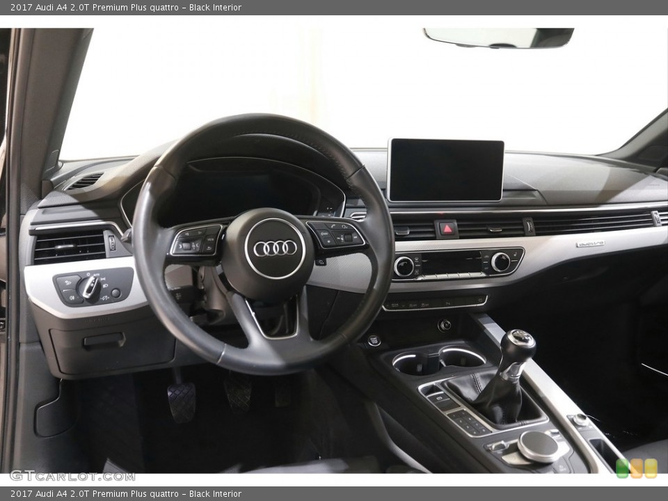 Black Interior Dashboard for the 2017 Audi A4 2.0T Premium Plus quattro #143835754