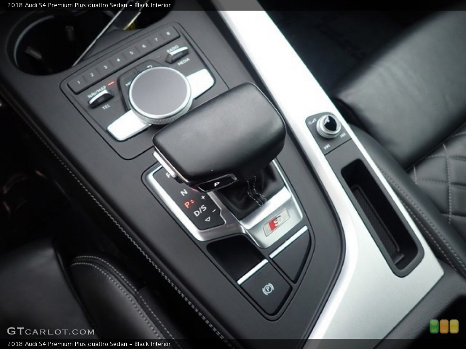 Black Interior Transmission for the 2018 Audi S4 Premium Plus quattro Sedan #143835877
