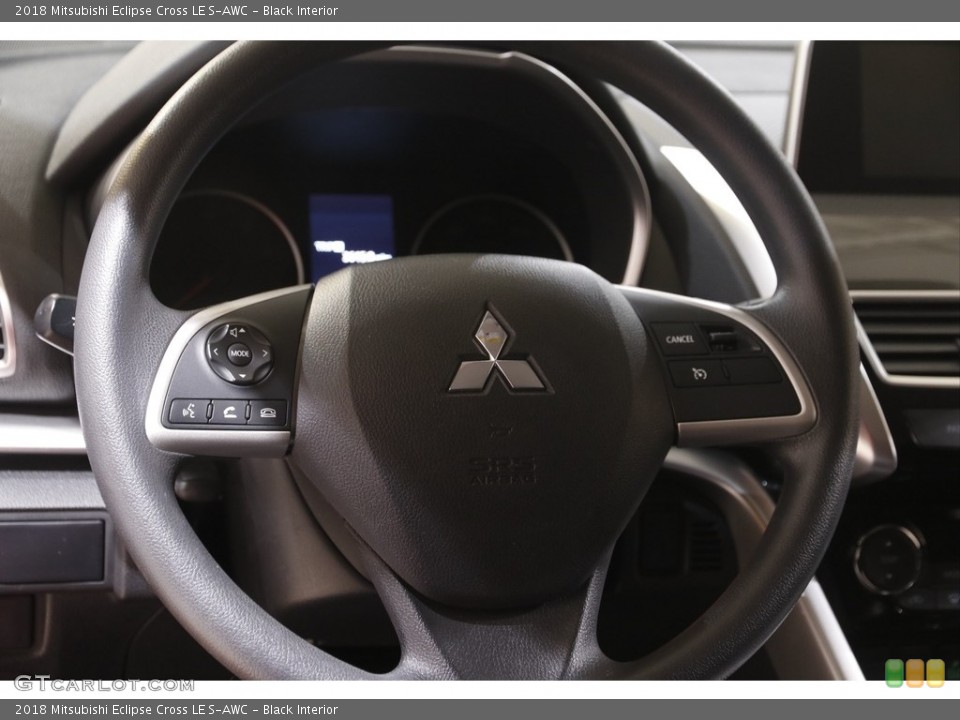 Black Interior Steering Wheel for the 2018 Mitsubishi Eclipse Cross LE S-AWC #143836372
