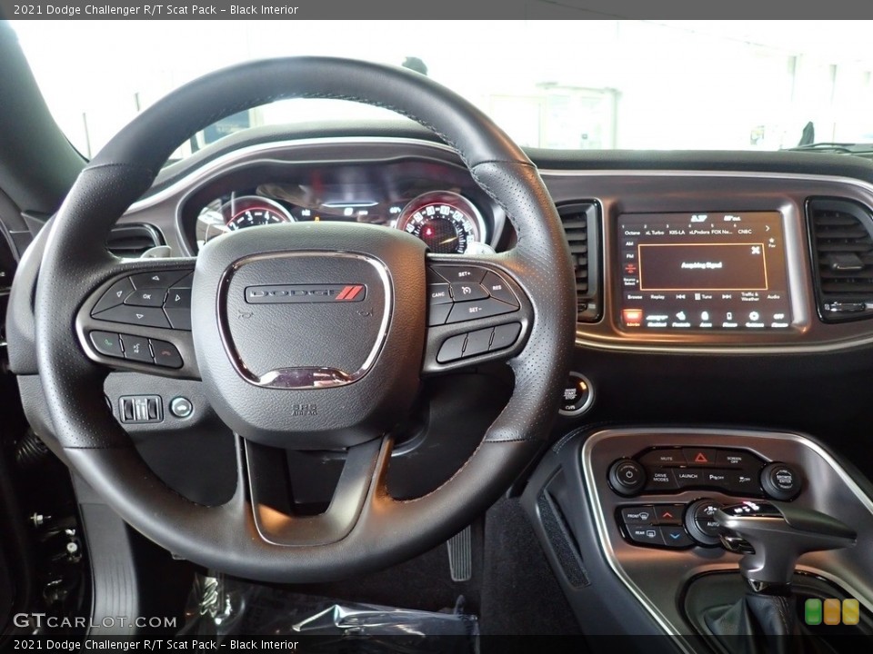Black Interior Dashboard for the 2021 Dodge Challenger R/T Scat Pack #143837983