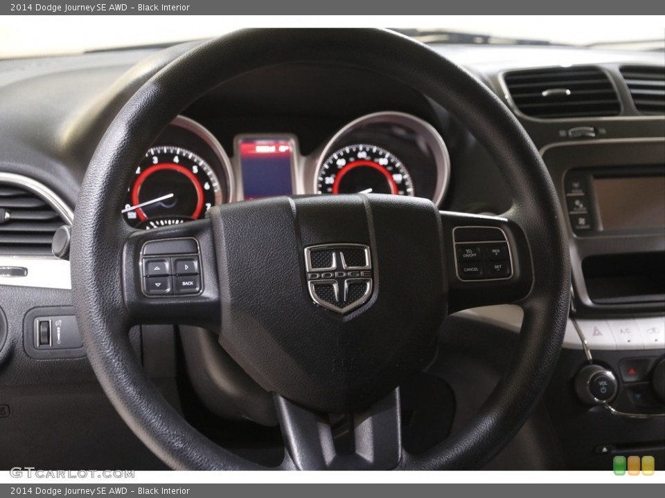 Black Interior Steering Wheel for the 2014 Dodge Journey SE AWD #143840471