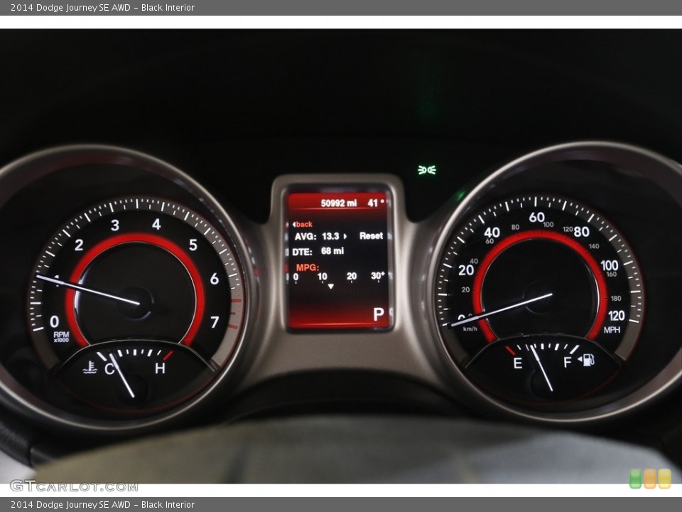 Black Interior Gauges for the 2014 Dodge Journey SE AWD #143840495