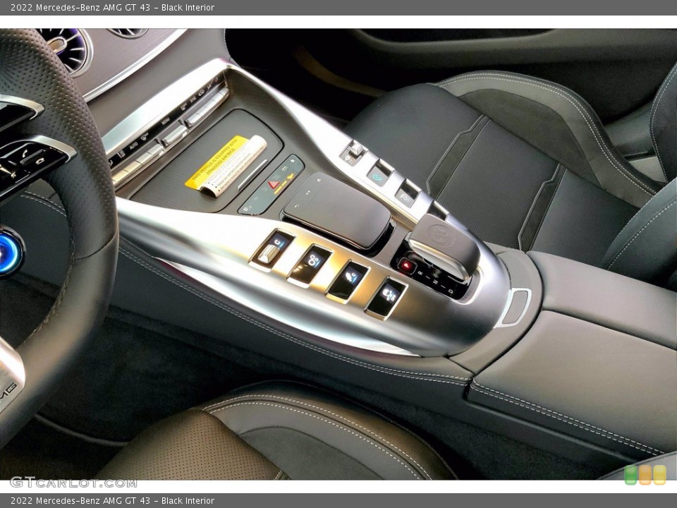 Black Interior Controls for the 2022 Mercedes-Benz AMG GT 43 #143841800