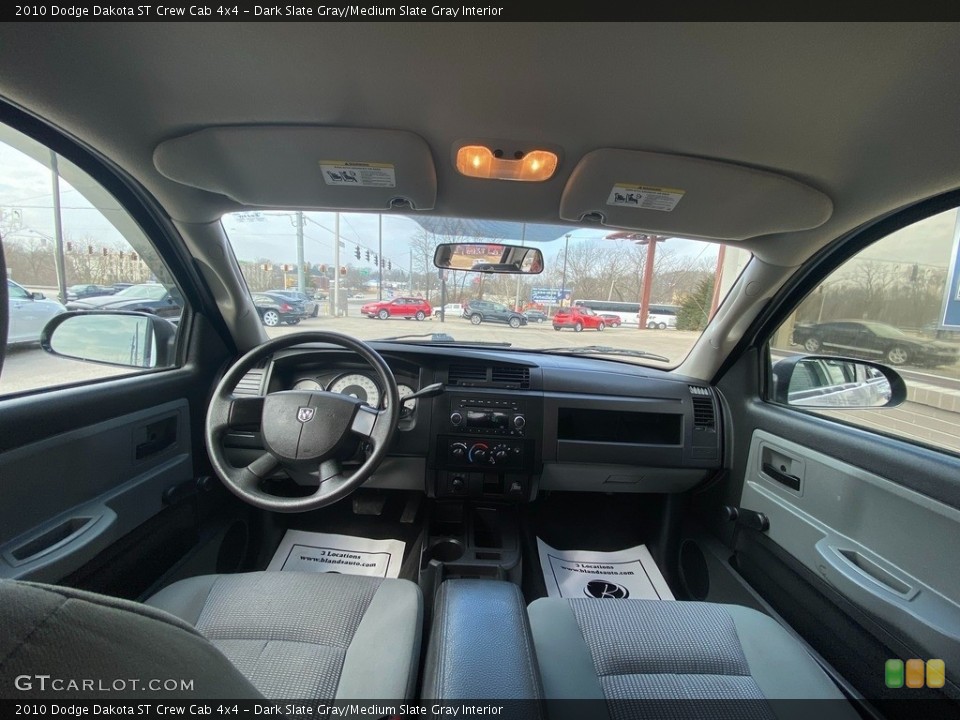 Dark Slate Gray/Medium Slate Gray Interior Front Seat for the 2010 Dodge Dakota ST Crew Cab 4x4 #143846924