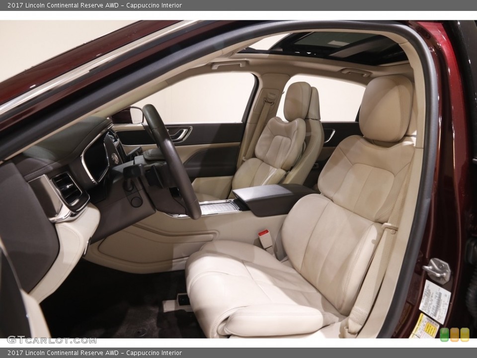 Cappuccino Interior Front Seat for the 2017 Lincoln Continental Reserve AWD #143848837